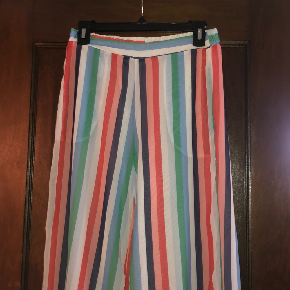 Stripped dress pants
